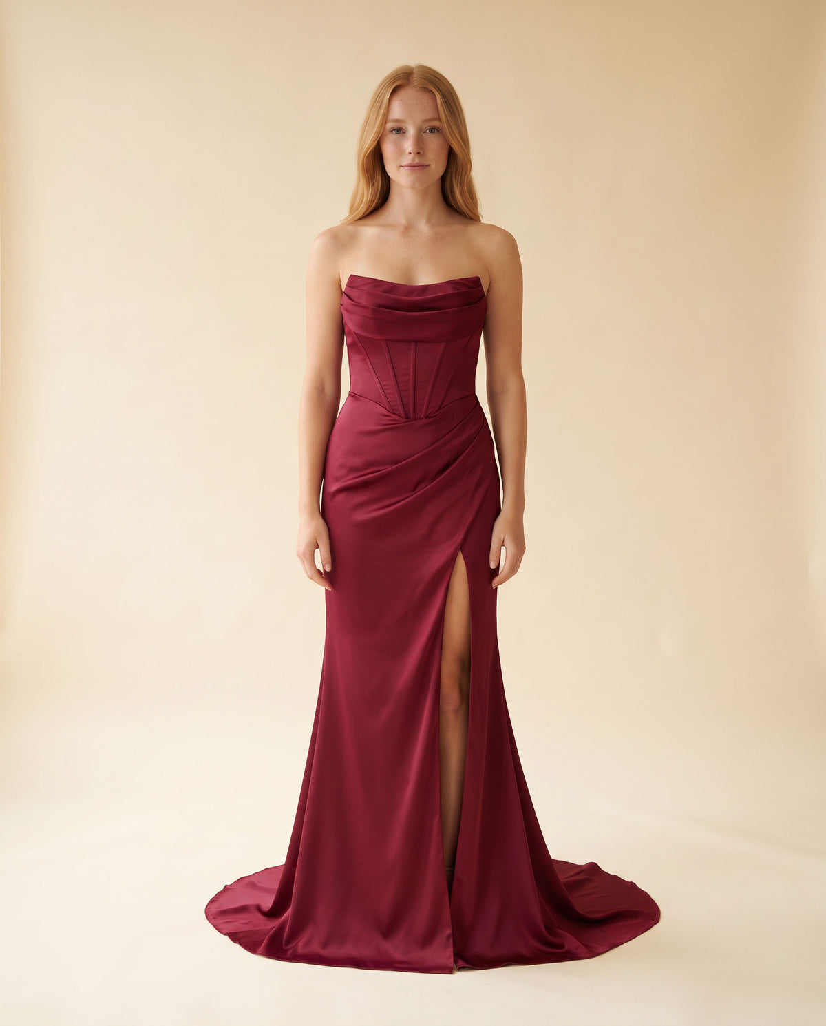 Robe Corset Bourgogne