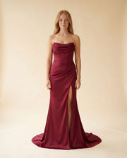 Robe Corset Bourgogne