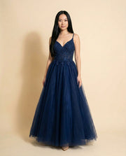 Robe Bustier Marine