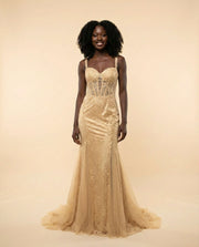 Robe Champagne Gold
