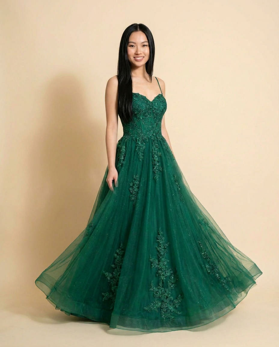 Robe Corset Émeraude