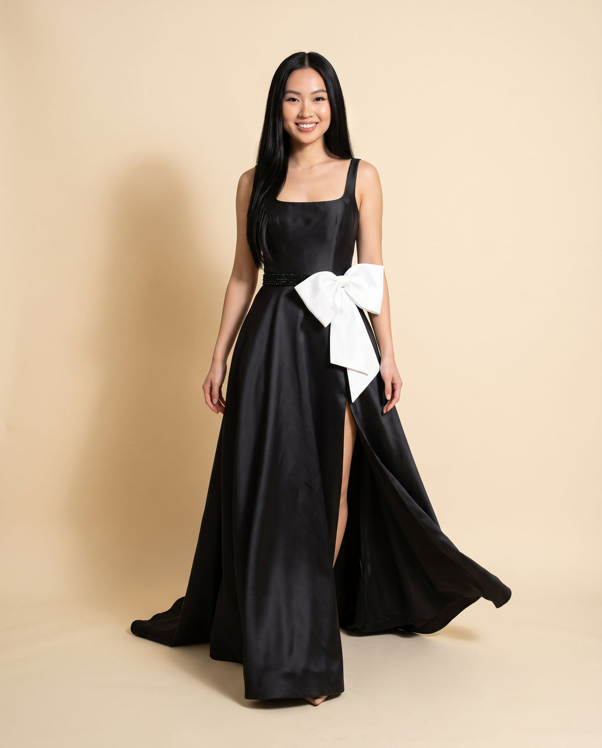Robe princesse avec boucle Noire