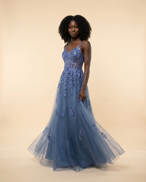Azure - Robe Bleuet - Bleuet
