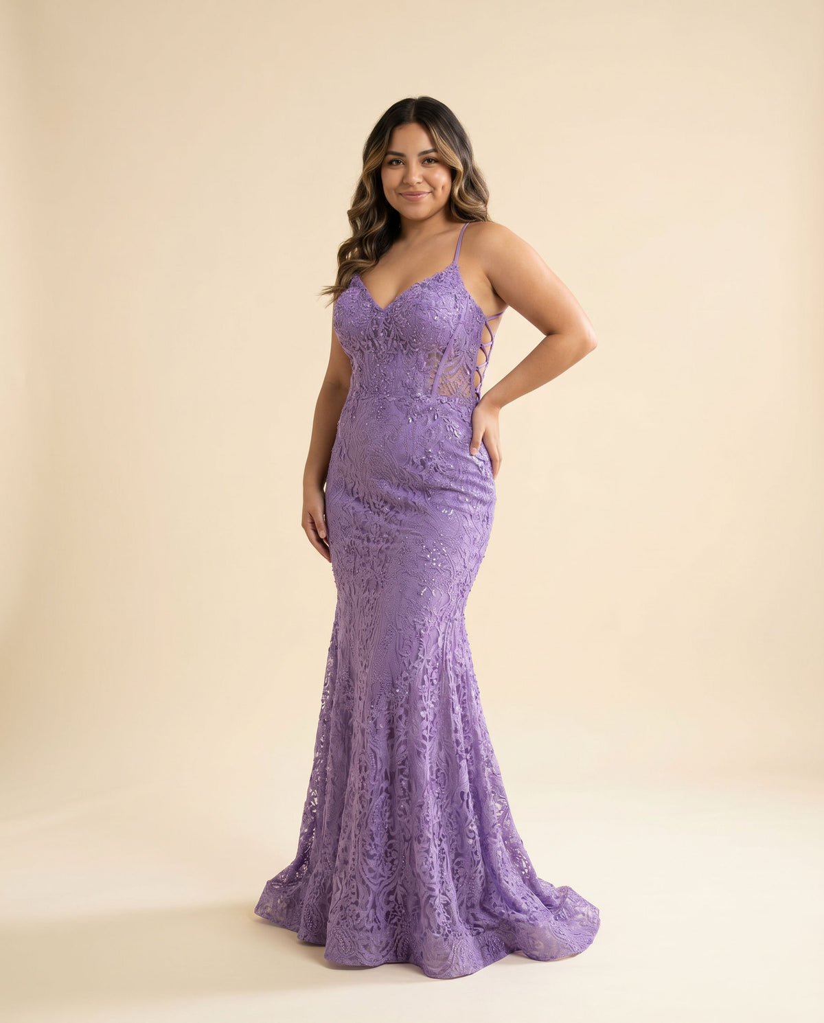 Robe Sirène Lilac