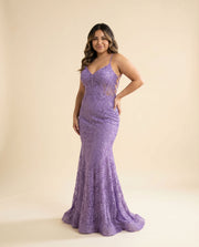 Robe Sirène Lilac