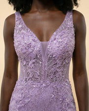 Robe Sirène Lilas