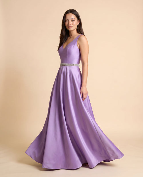 Clarisse - Robe En A Lilas