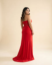 Robe Bustier À Corset Bourgogne