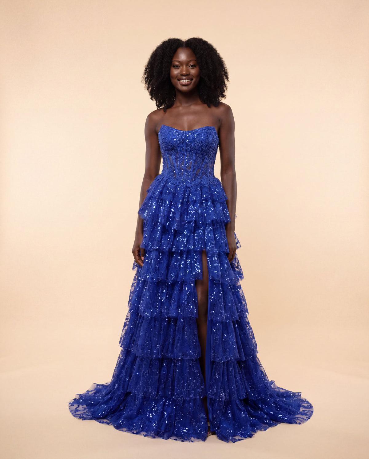 Robe Corset Cobalt