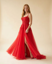 Robe En Tulle Avec Fleurs Émeraude