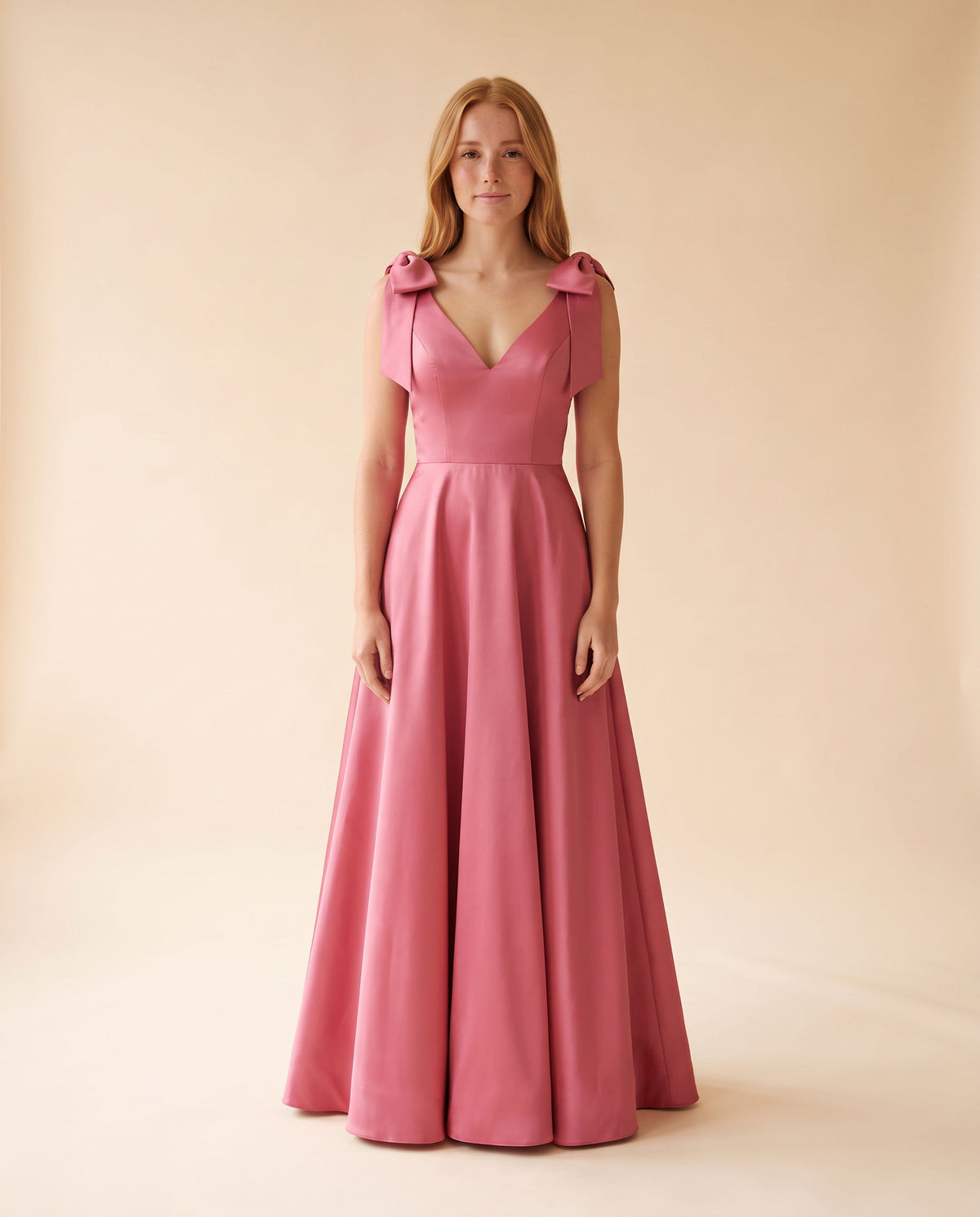 Robe À Boucles Scintillante Rose Flamboyant