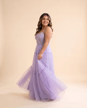 Robe En Tulle Lavande
