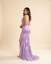 Robe Brillante Lilas