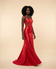 Robe Corset Ajusté Royal