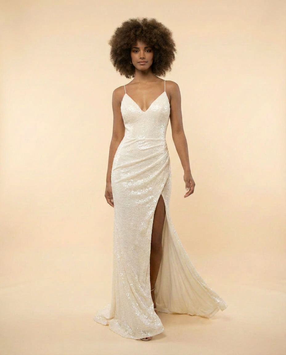Robe Ajustée Ivory