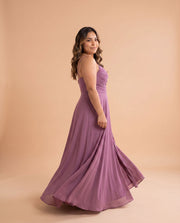 Robe fluide Mauve