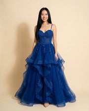 Princess Gown Royal Blue