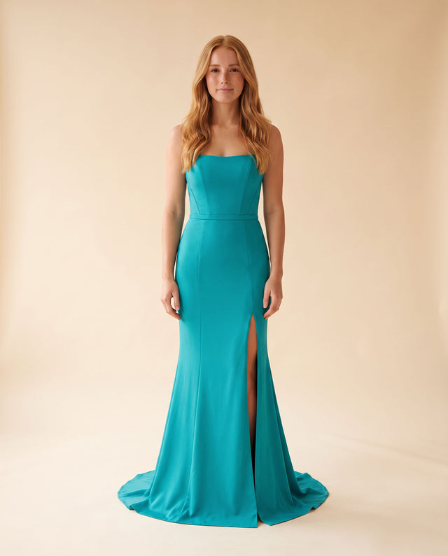 Robe Sirène Turquoise