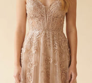 Robe En Tulle Dusk Champagne