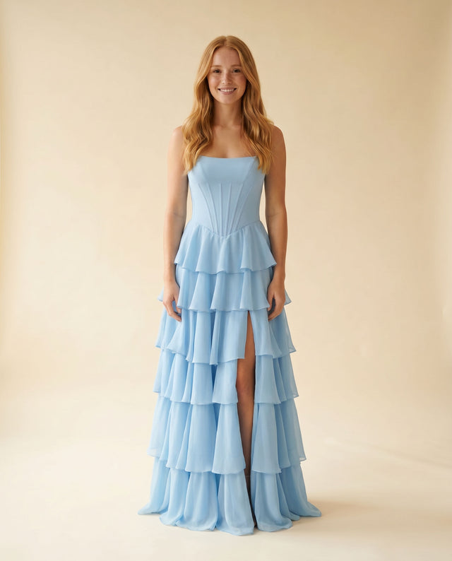 Robe Bleu Pale