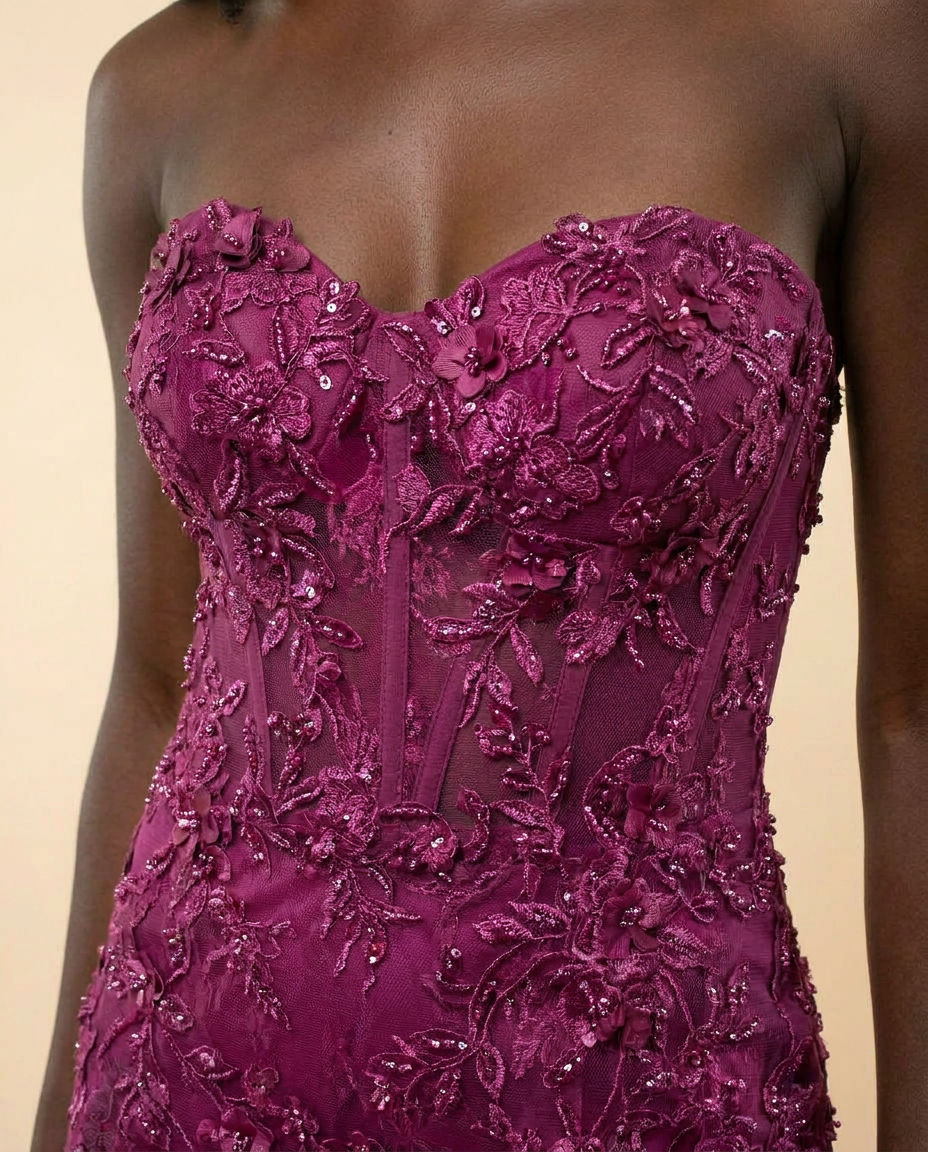 Robe Sirène Magenta