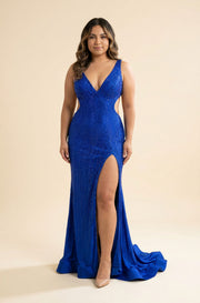 Robe Bleu Royal