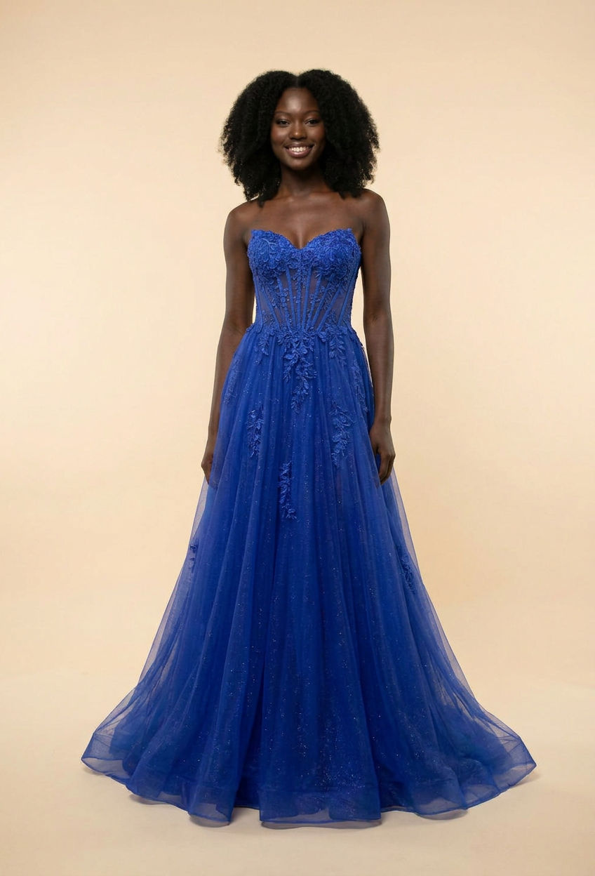 Robe Bleu Royal