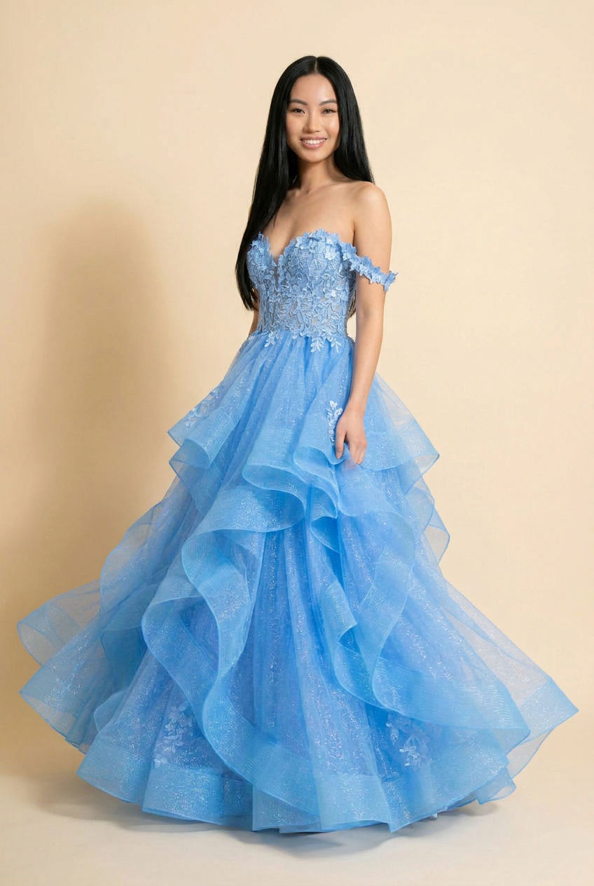 Robe Bleu Clochette