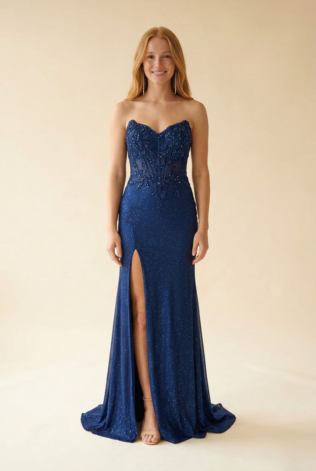 J25023 Robe Navy