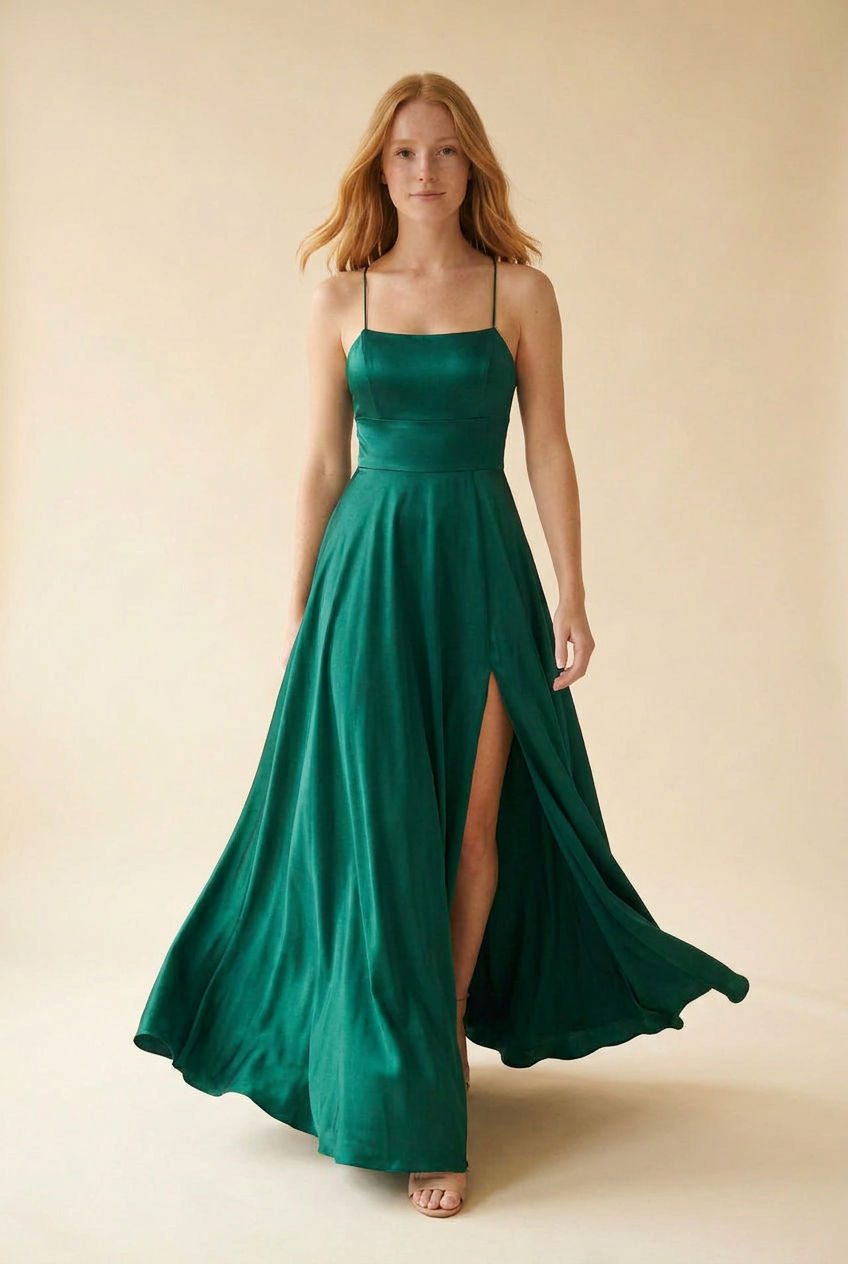 J25001 Robe Emerald