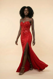 J25023 Robe Red