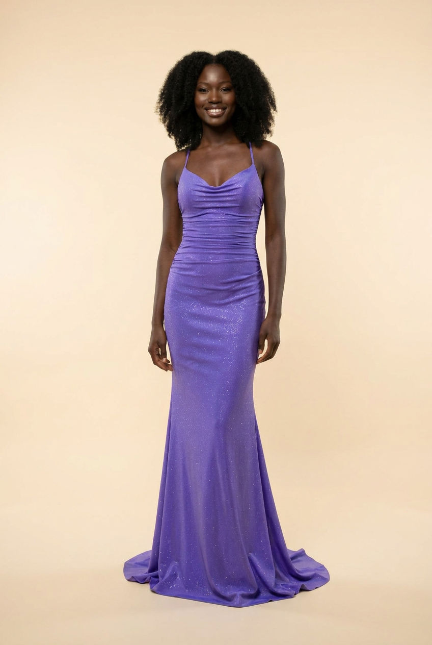 J27023 Robe Violet