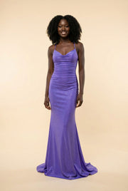 J27023 Robe Violet