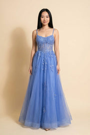 Robe Bleu Pervenche