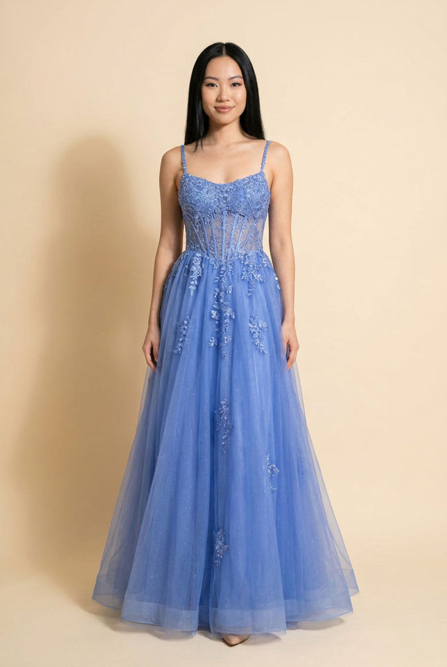Robe Bleu Pervenche