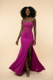 J25023 Robe Magenta