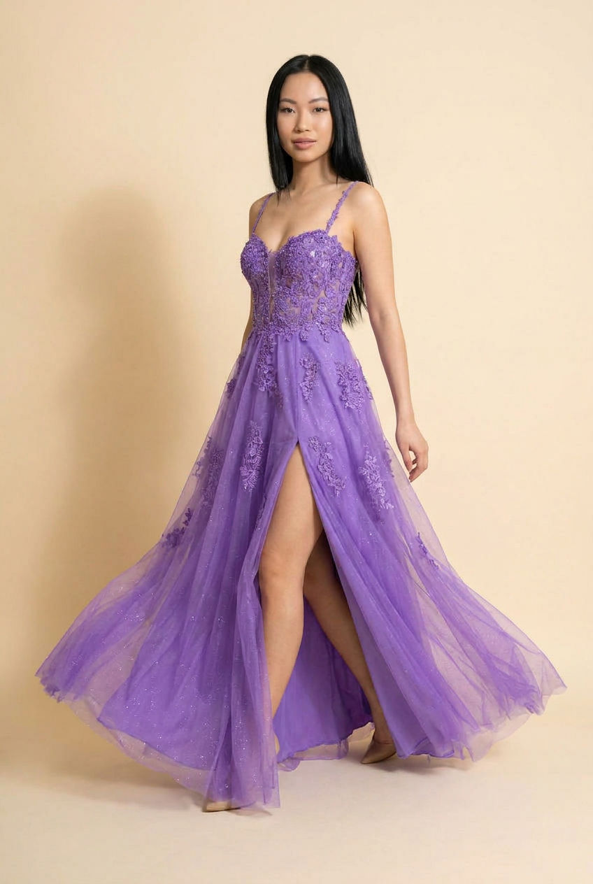 J26011 Robe Violet