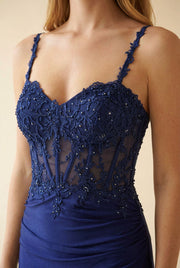 J26025 Robe Navy