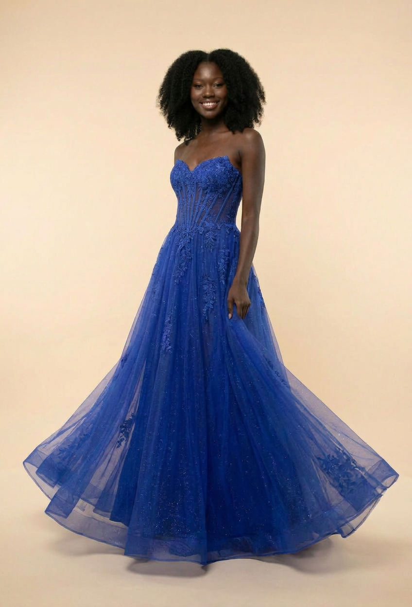 Robe Bleu Royal