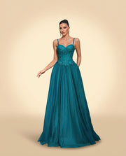 Robe Corset Émeraude