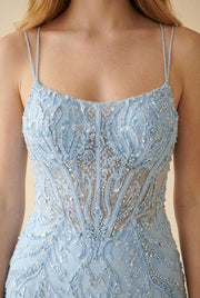 Robe Bleu Pâle