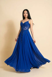 J28041 Robe Cobalt
