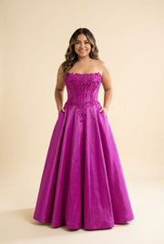 J27021 Robe Magenta