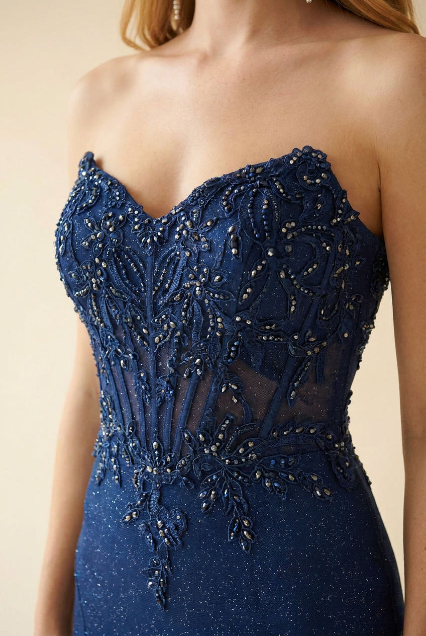 J25023 Robe Navy