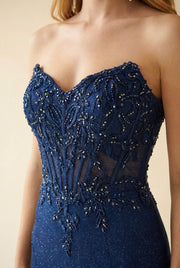 J25023 Robe Navy