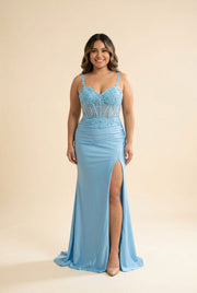 J26025 Robe Desert Blue
