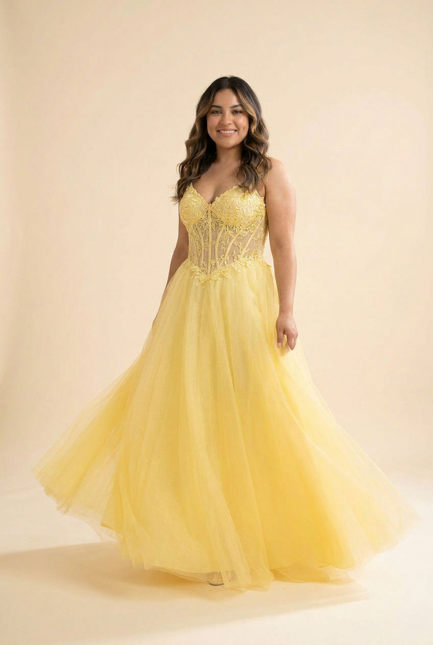 J29005 Robe Yellow