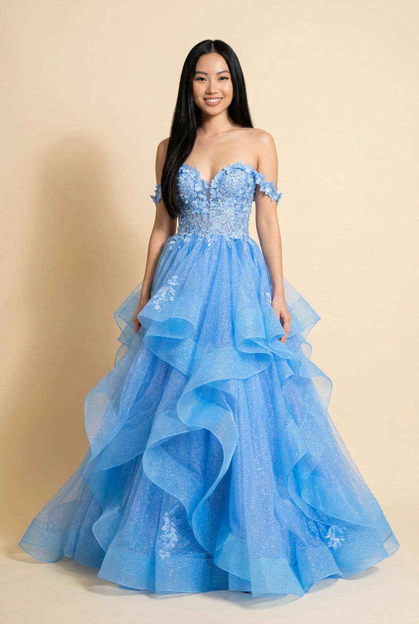 Robe Bleu Clochette