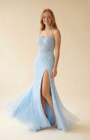 Robe Bleu Pâle