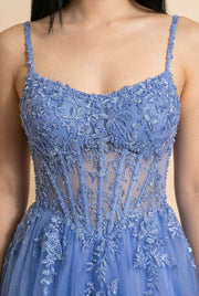 Robe Bleu Pervenche